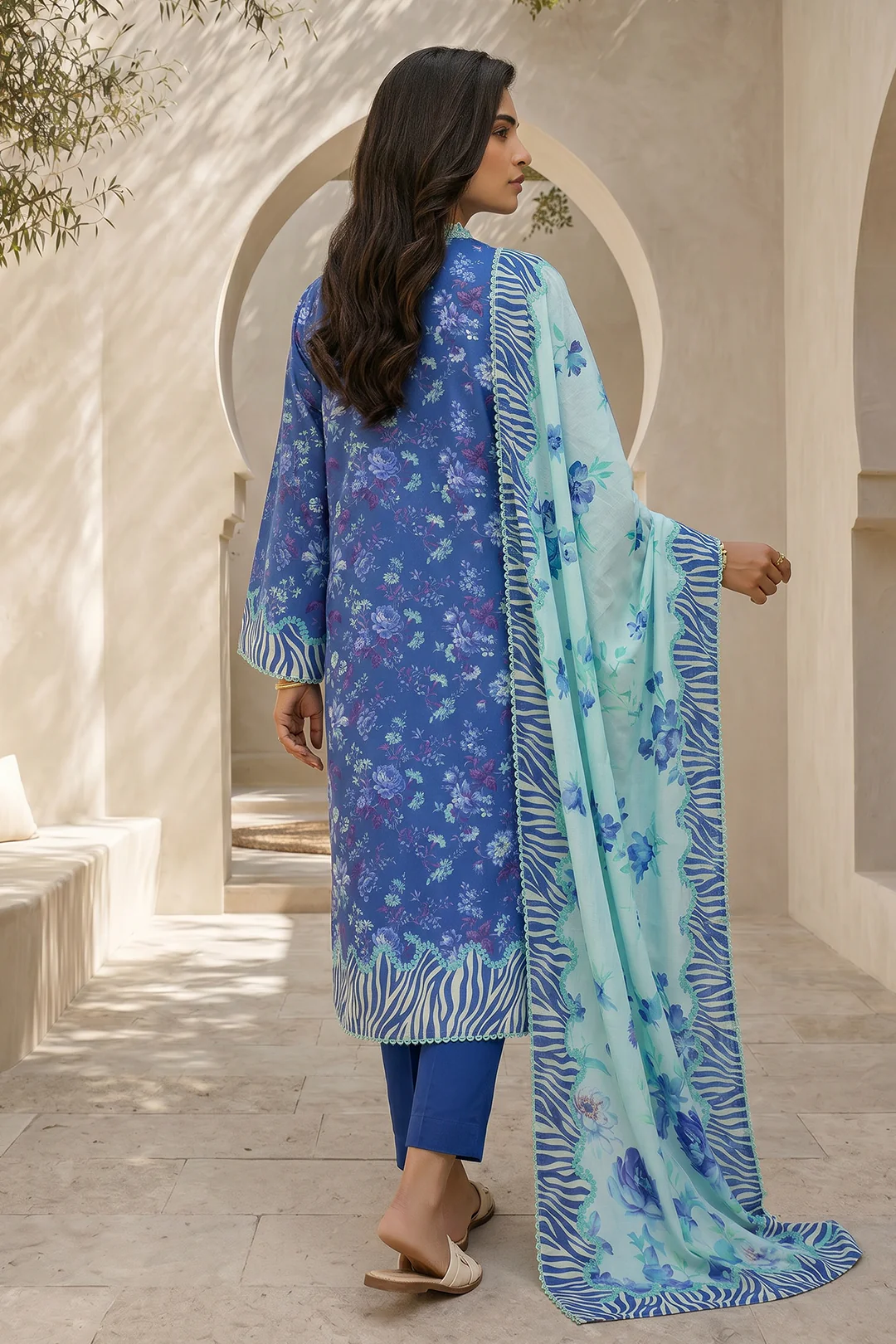 Shirt Shalwar Dupatta - 8051 - Image 6