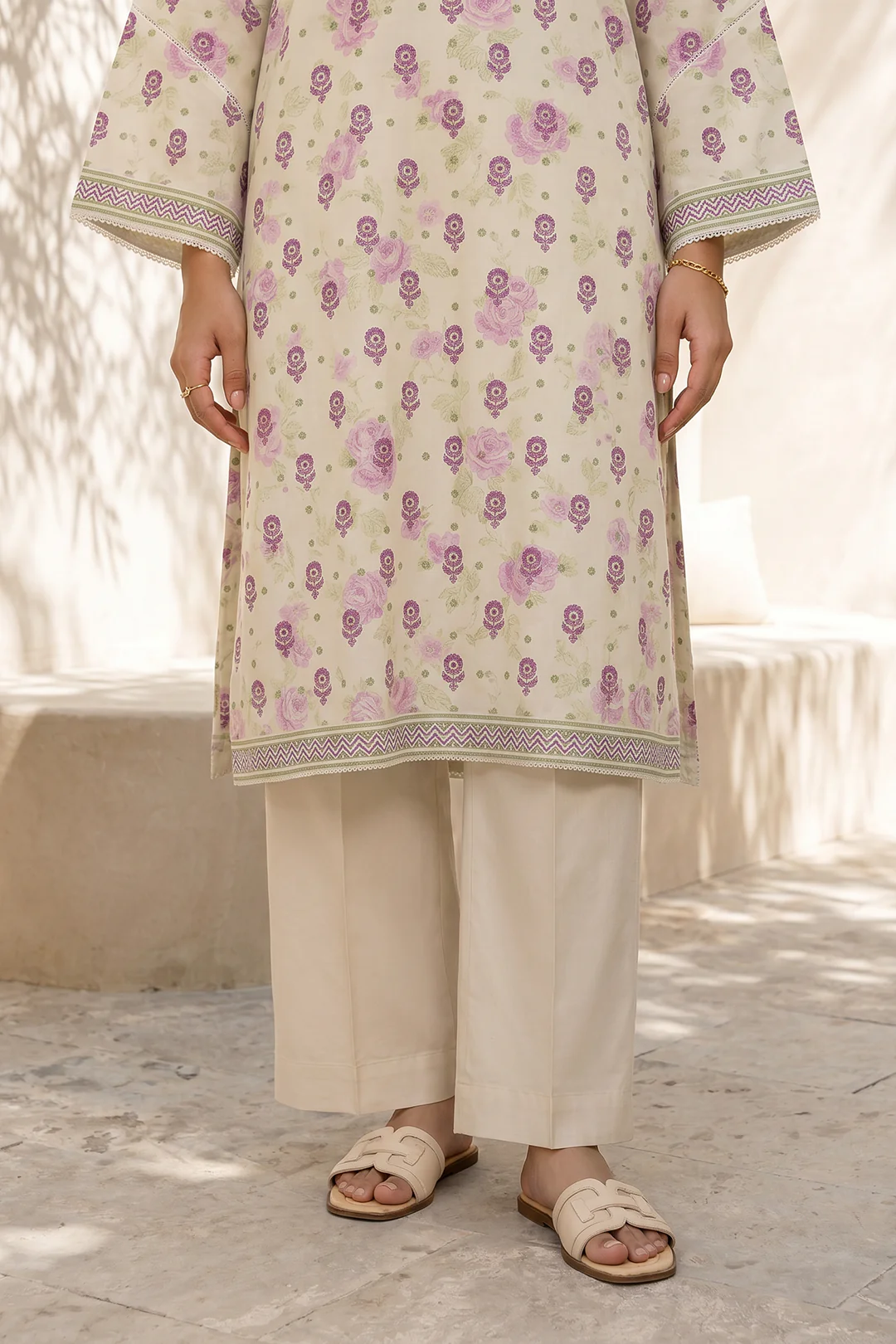 Shirt Shalwar Dupatta - 8053 - Image 4
