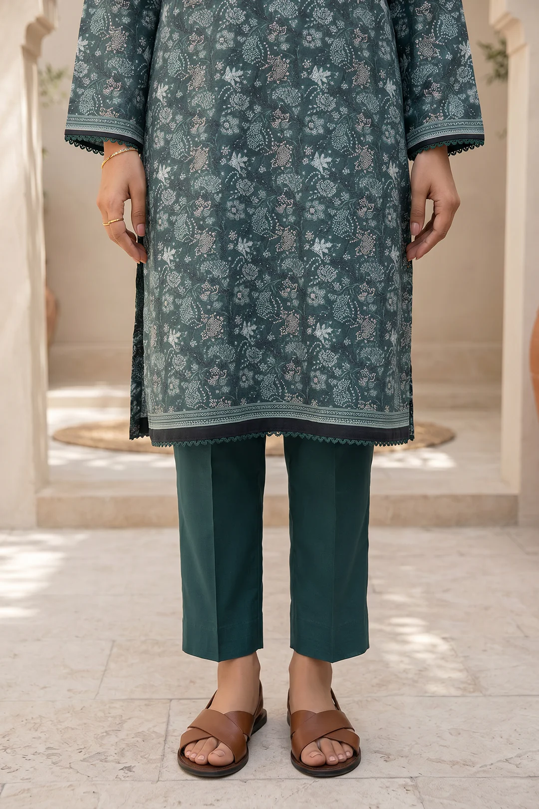 Shirt Shalwar Dupatta - 8054 - Image 4