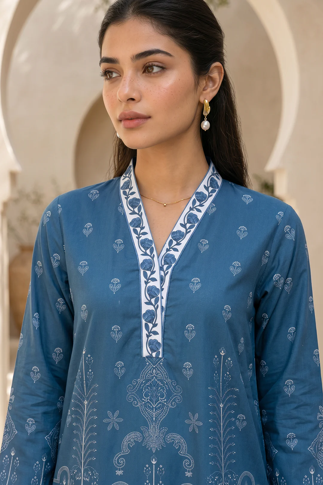 Shirt Shalwar Dupatta - 8056 - Image 3