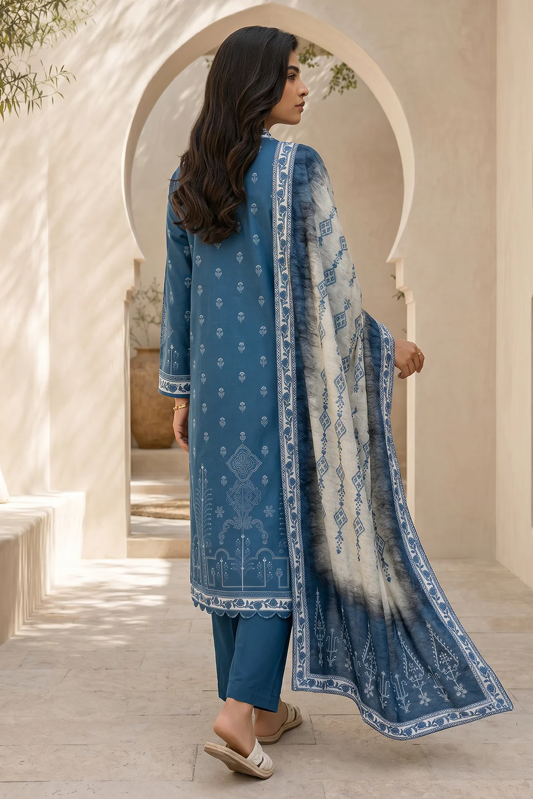 Shirt Shalwar Dupatta - 8056 - Image 6