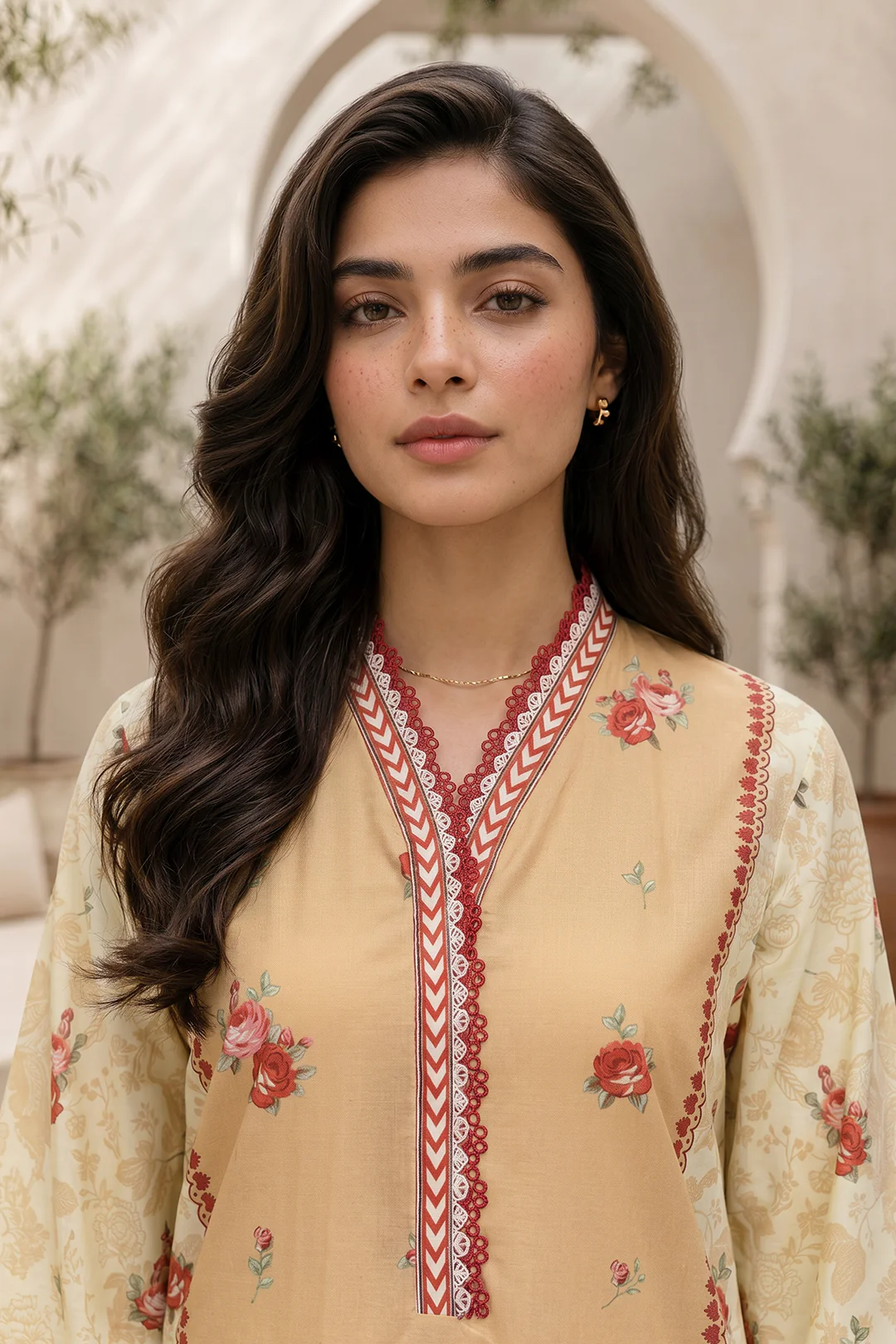 Shirt Shalwar Dupatta - 8057 - Image 3