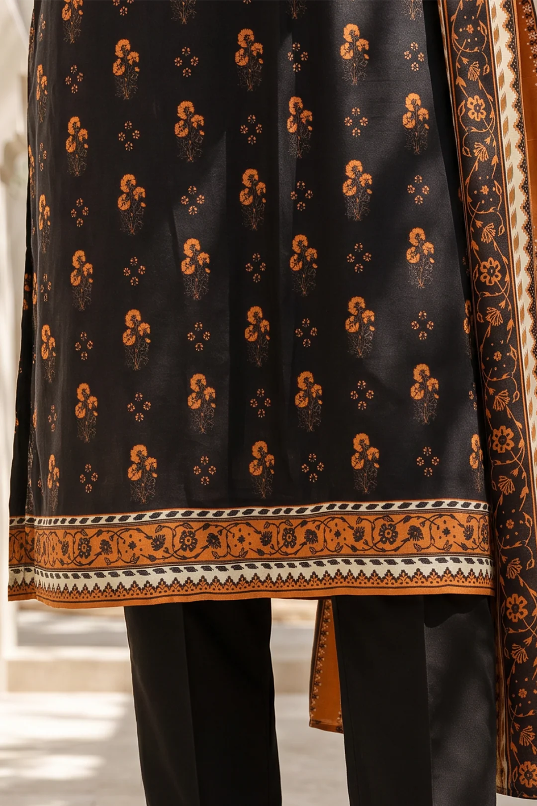Shirt Shalwar Dupatta - 8058 - Image 4