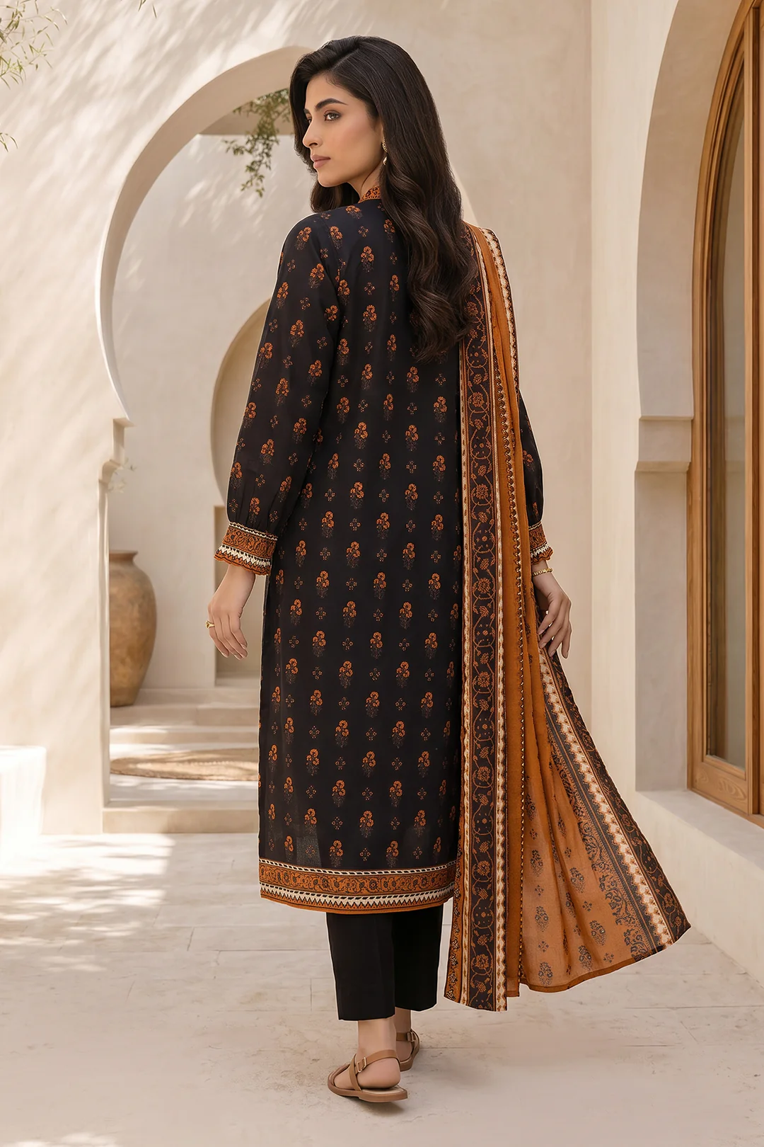 Shirt Shalwar Dupatta - 8058 - Image 6