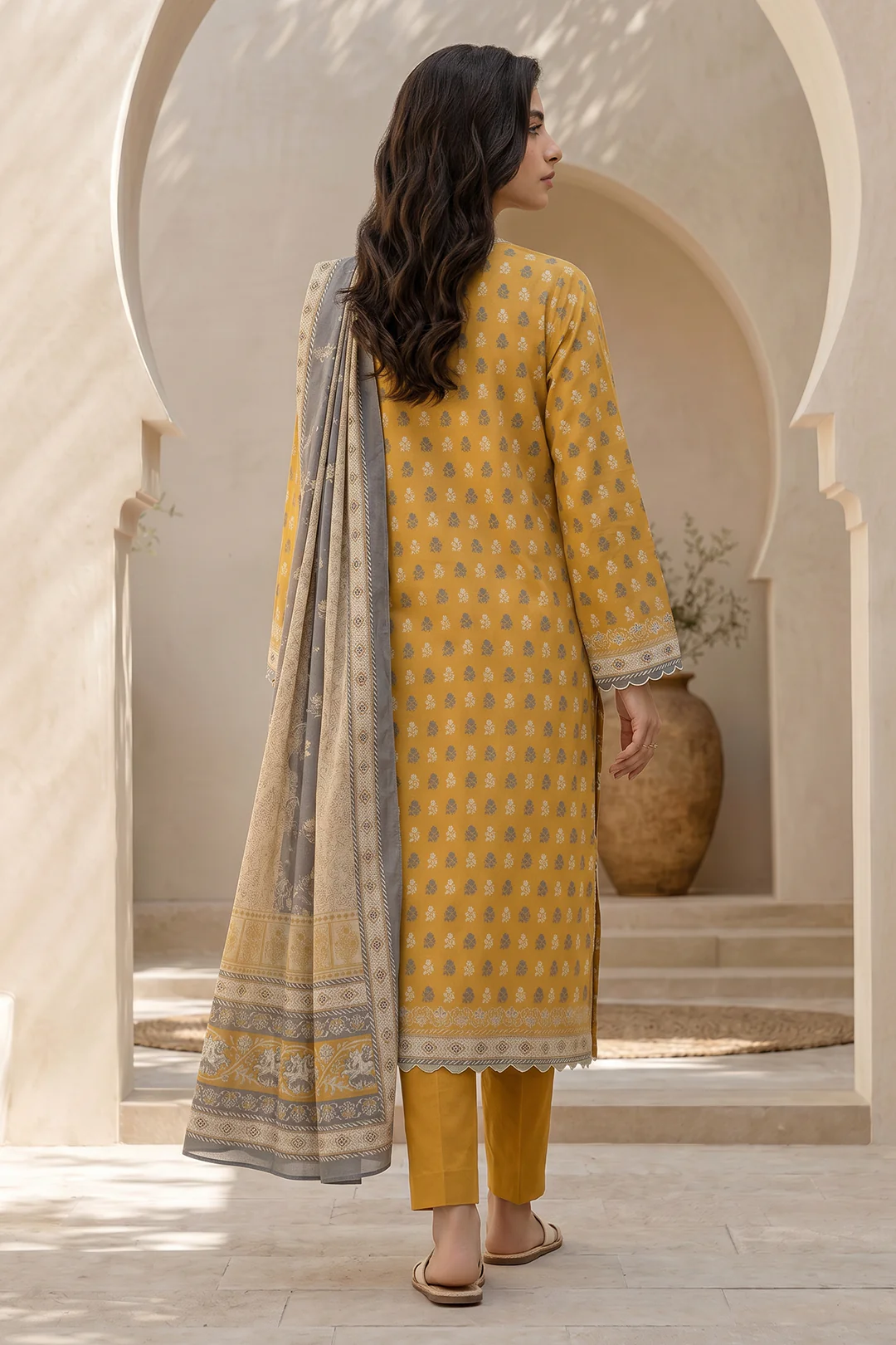 Shirt Shalwar Dupatta - 8062 - Image 6