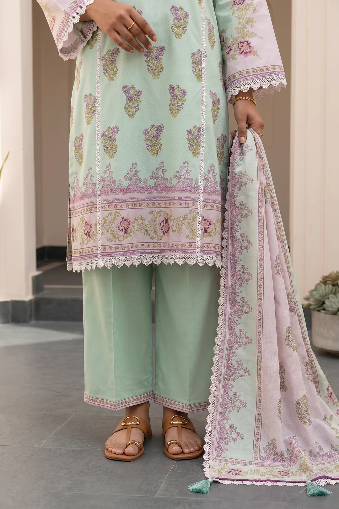 Shirt Shalwar Dupatta - 8102 - Image 4