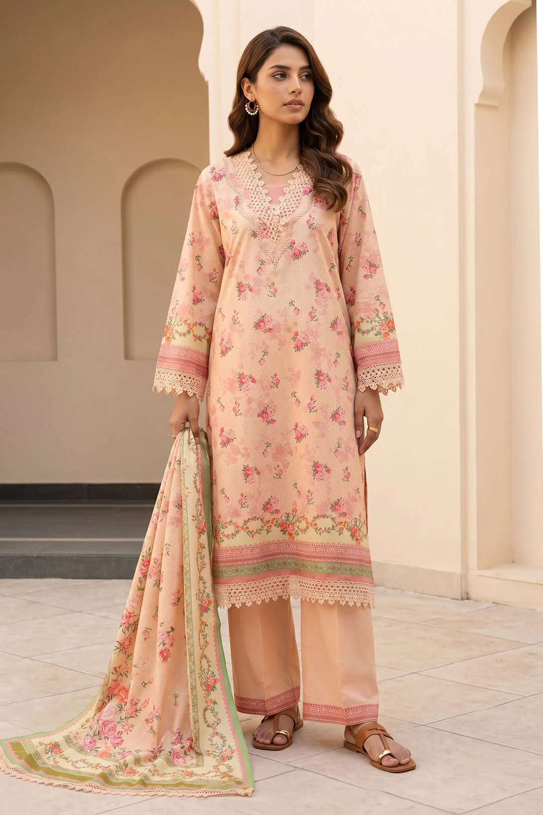 Shirt Shalwar Dupatta - 8103 - Image 2
