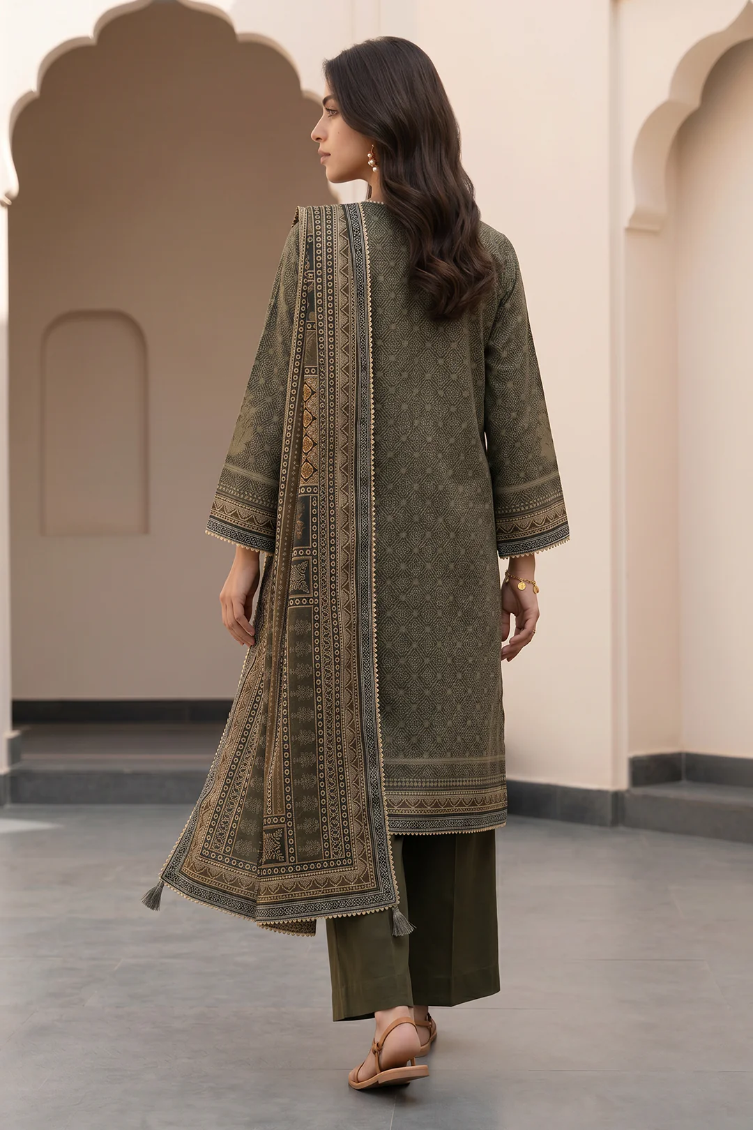 Shirt Shalwar Dupatta - 8104 - Image 6
