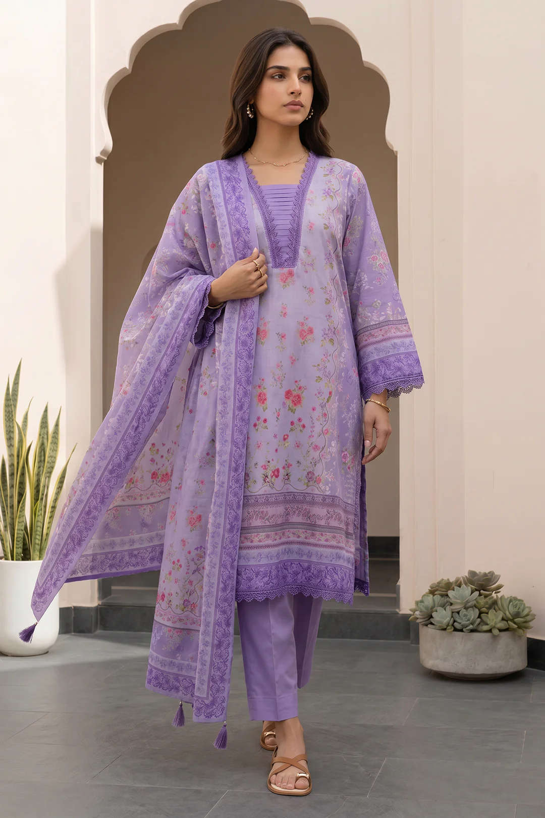 Shirt Shalwar Dupatta - 8112 - Image 3