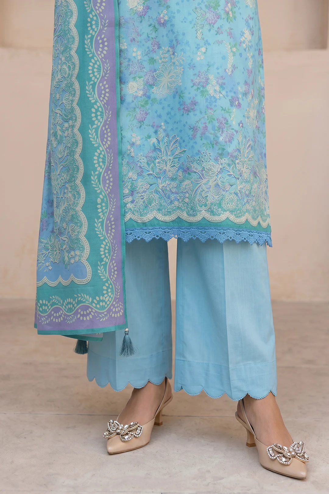 Shirt Shalwar Dupatta - 8113 - Image 4