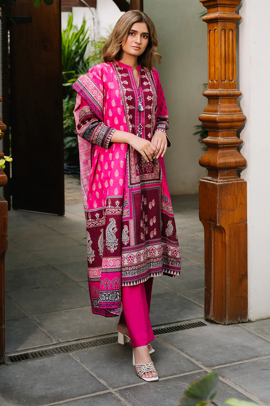 Shirt Shalwar Dupatta - 0184 - Image 3