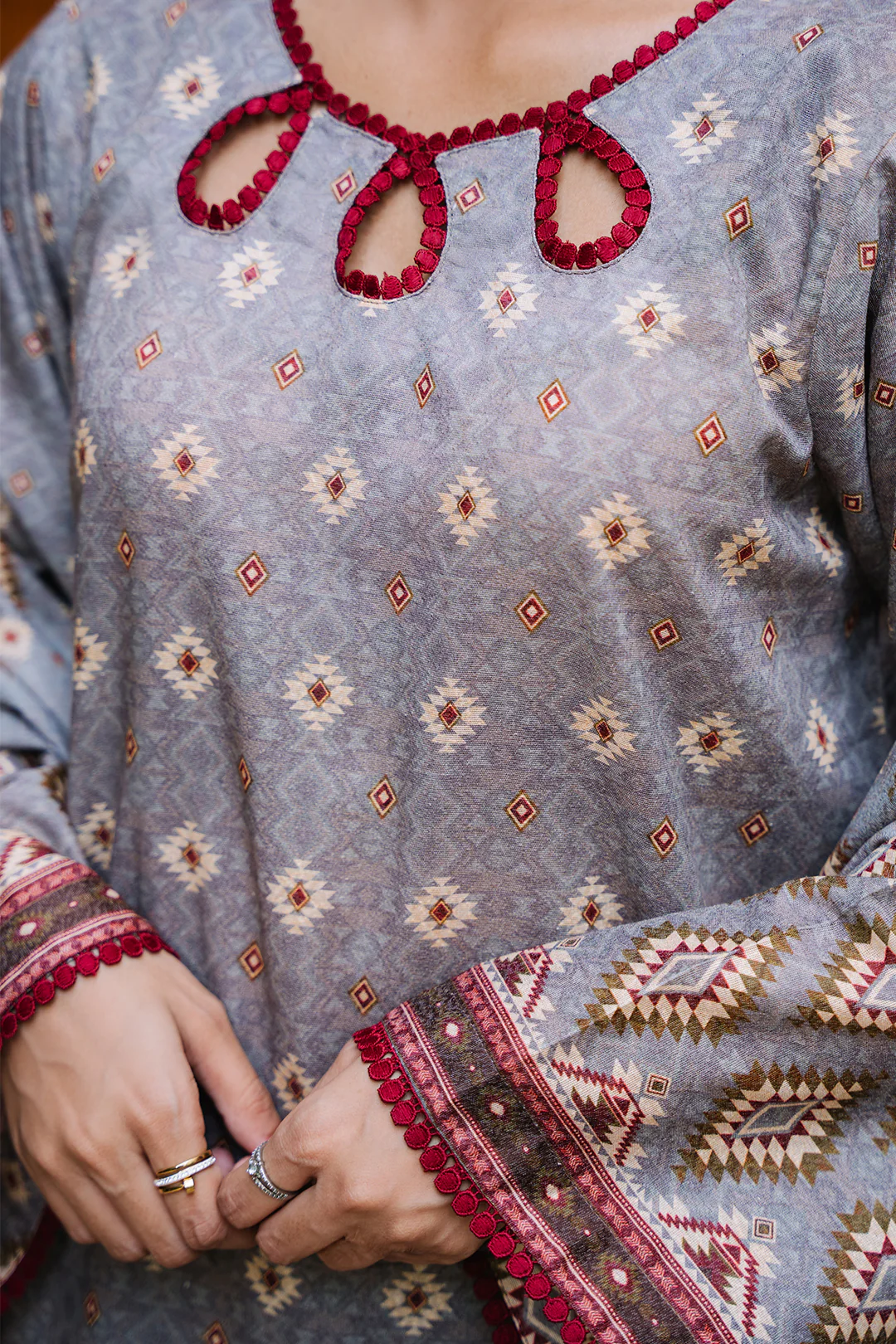 Shirt Shalwar Dupatta - 0209 - Image 3