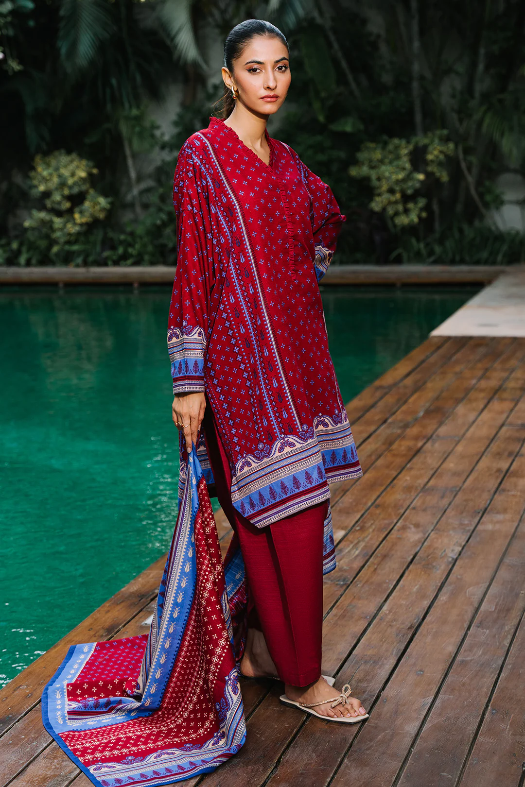 Shirt Shalwar Dupatta - 0273 - Image 3