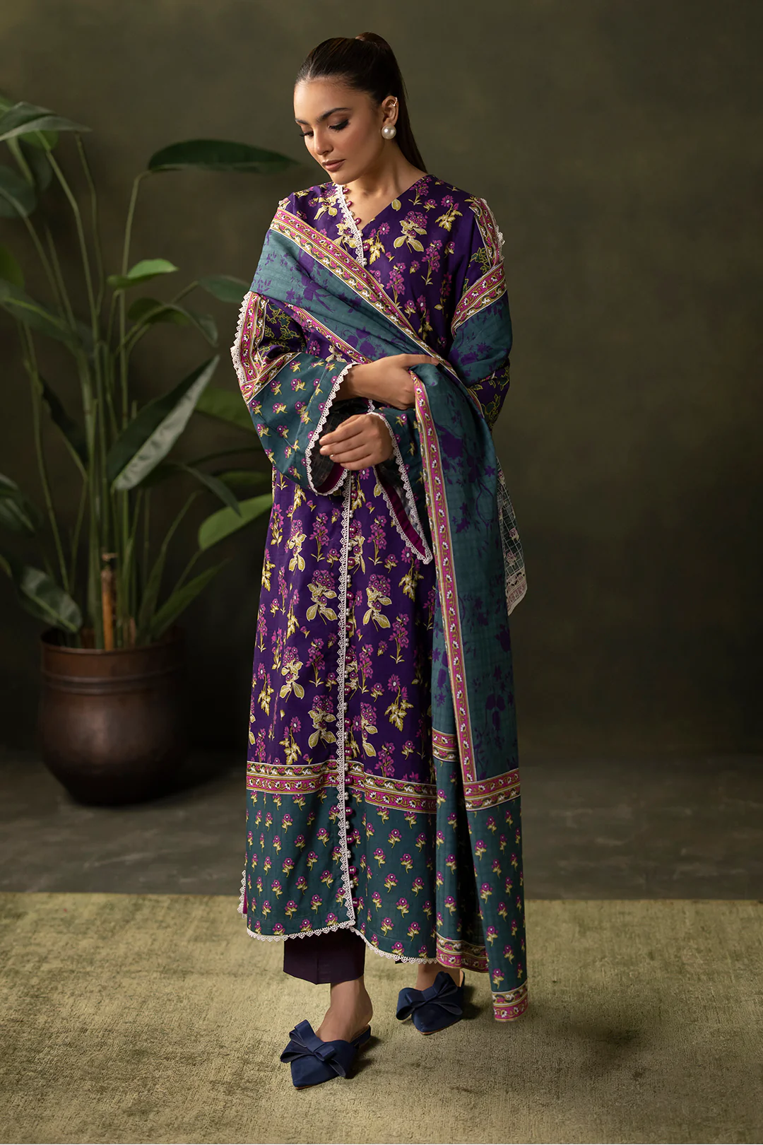 Shirt Shalwar Dupatta - 0279 - Image 6