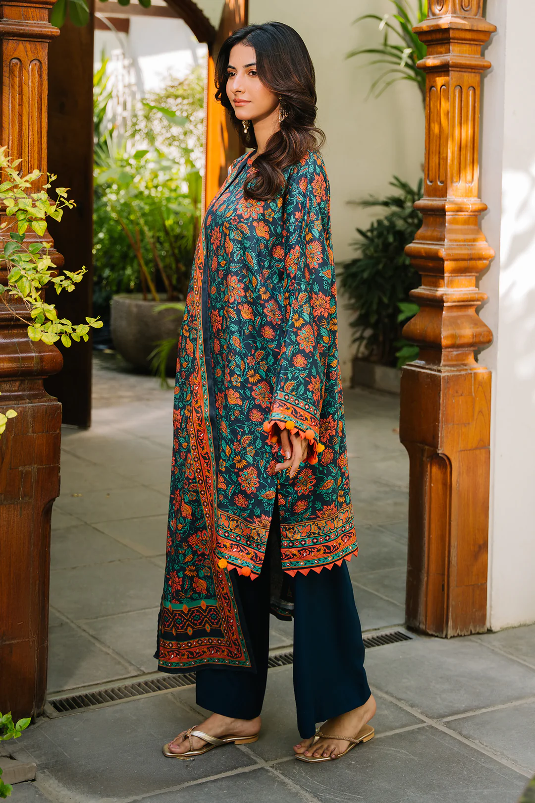 Shirt Shalwar Dupatta - 0298 - Image 3