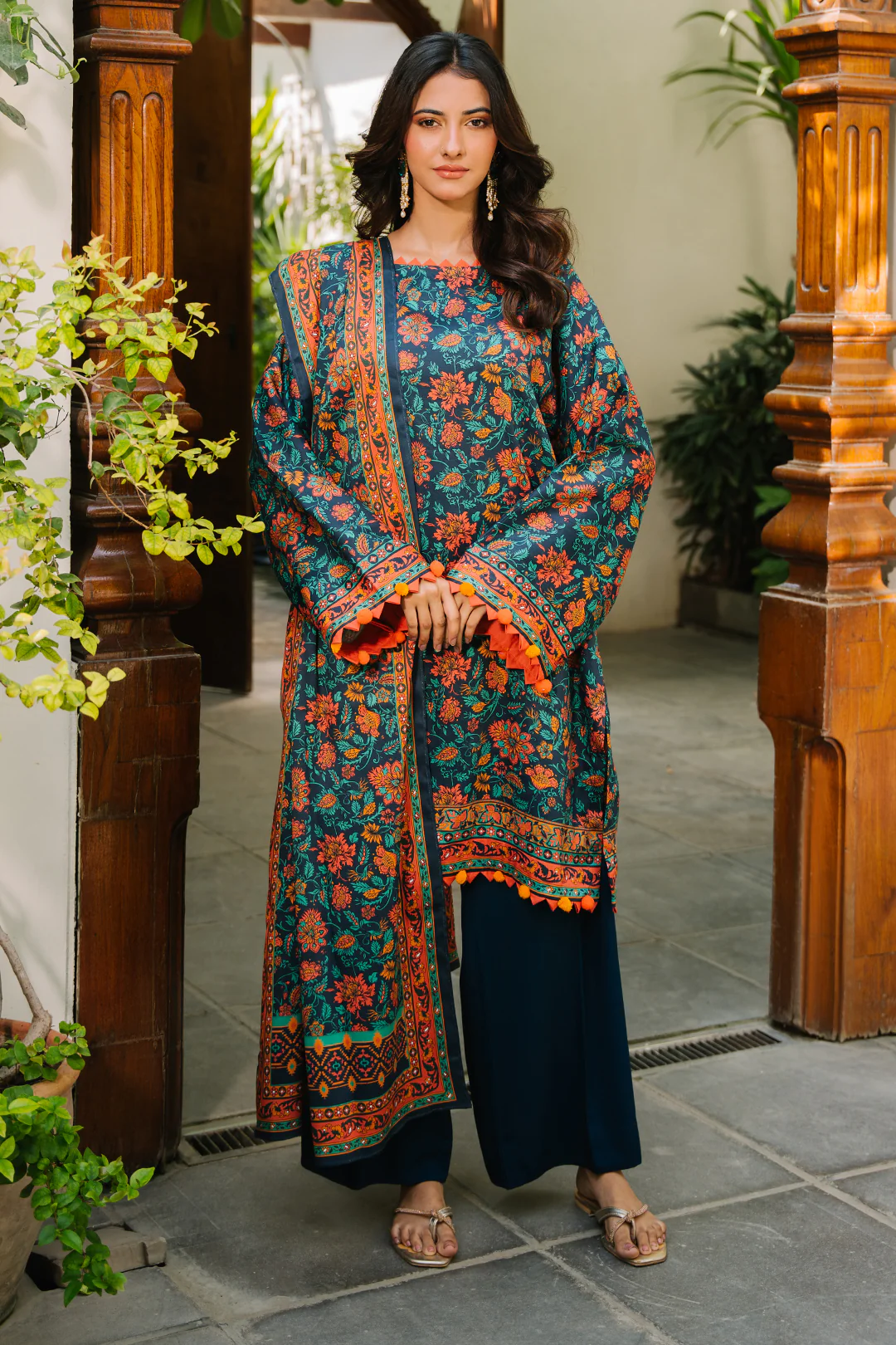 Shirt Shalwar Dupatta - 0298 - Image 9