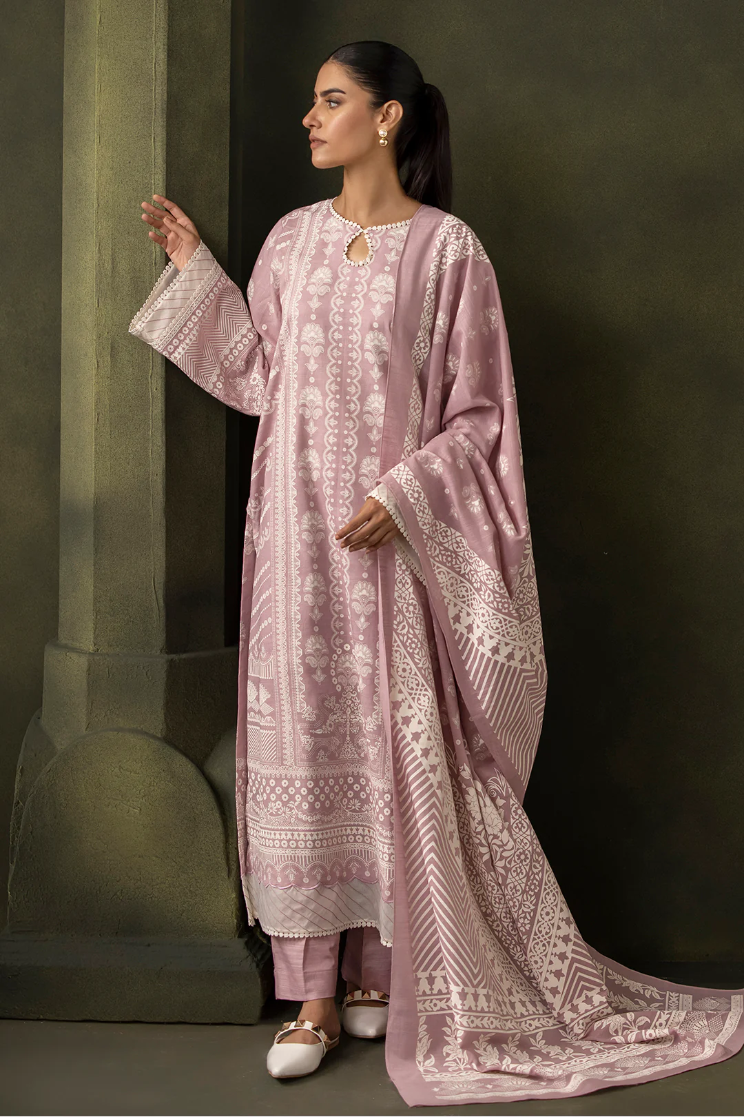 Shirt Shalwar Dupatta - 0304 - Image 7