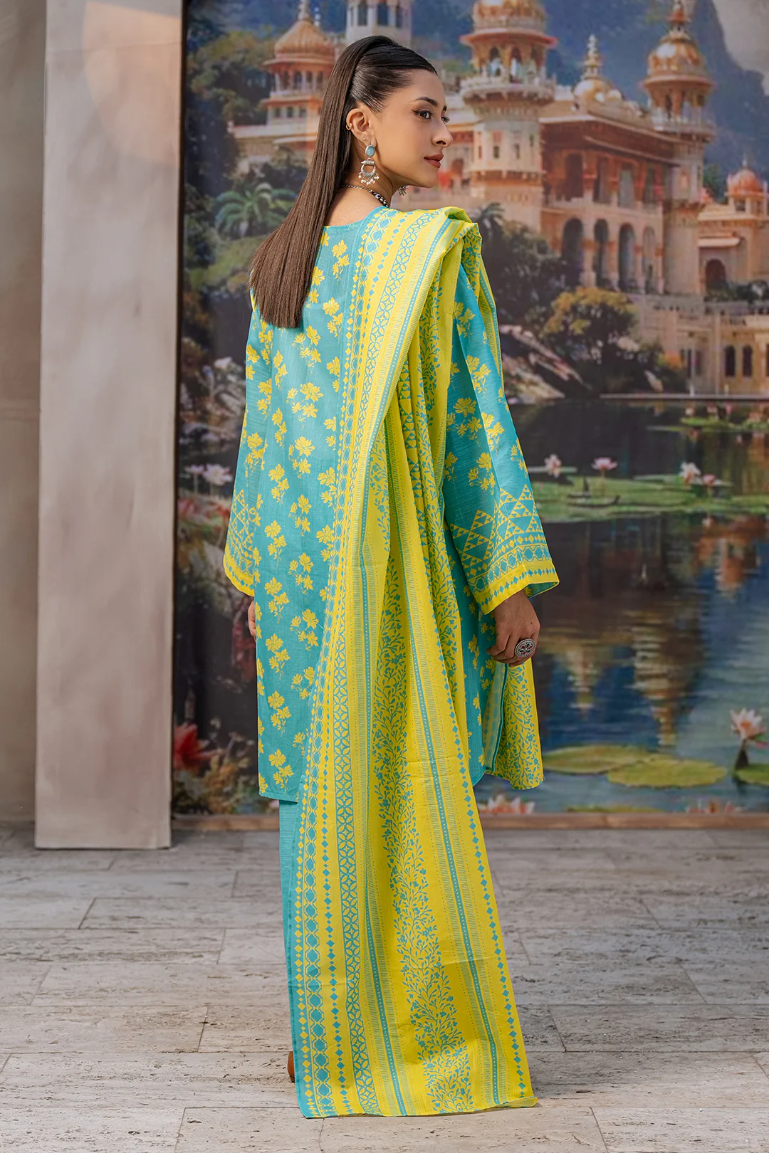 Shirt Shalwar Dupatta - 0370 - Image 5
