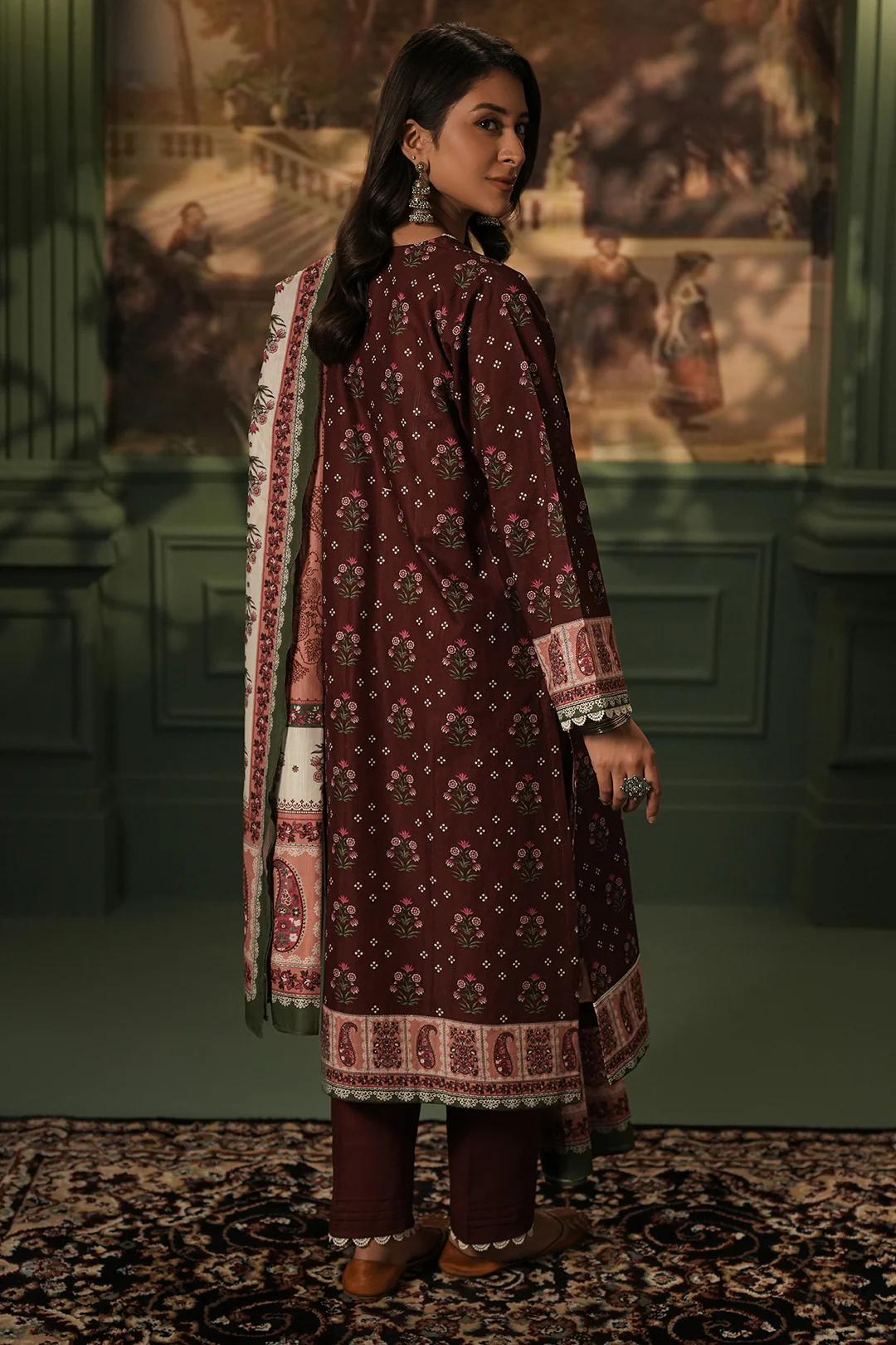 Shirt Shalwar Dupatta - 0373 - Image 3
