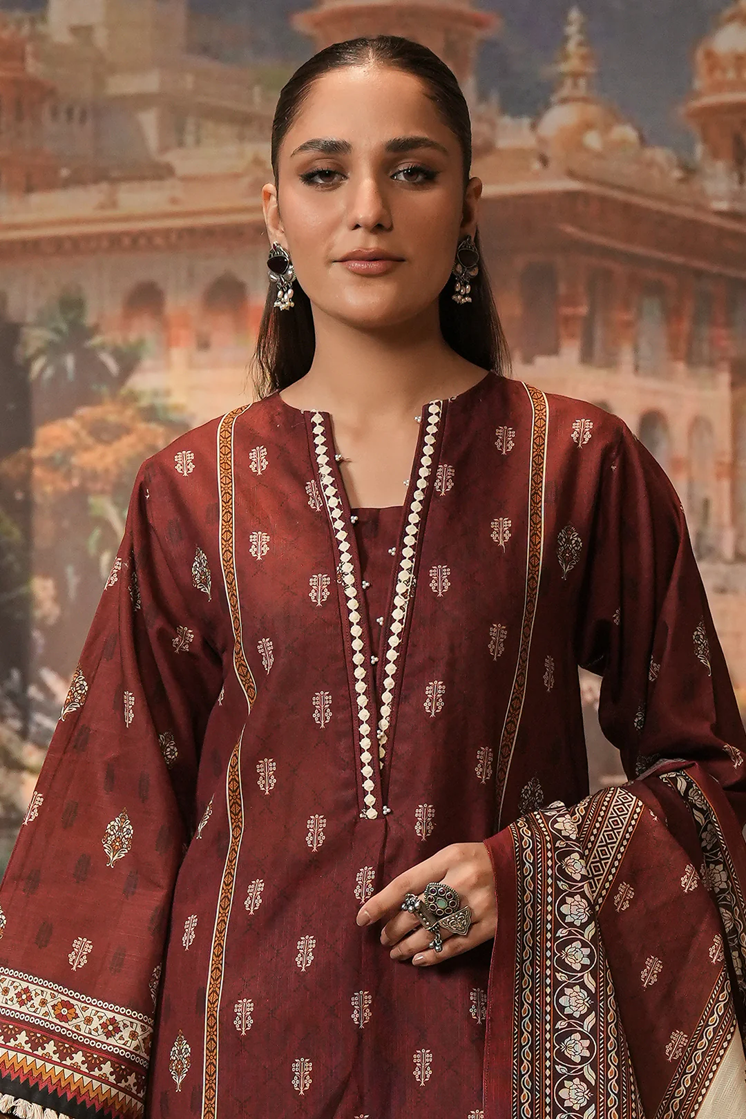 Shirt Shalwar Dupatta - 0374 - Image 2