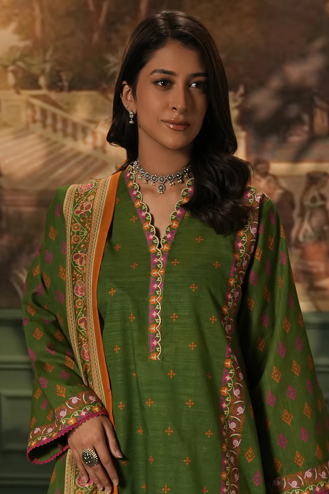 Shirt Shalwar Dupatta - 0386 - Image 2