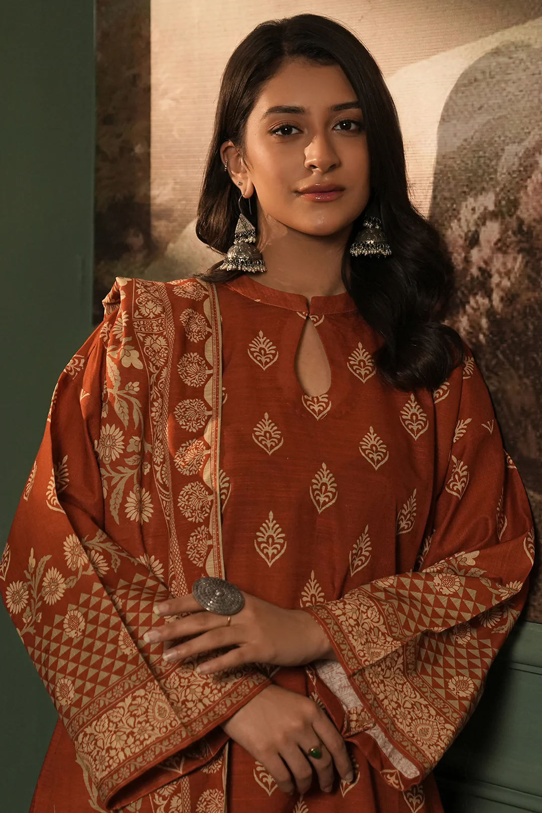 Shirt Shalwar Dupatta - 0442 - Image 2