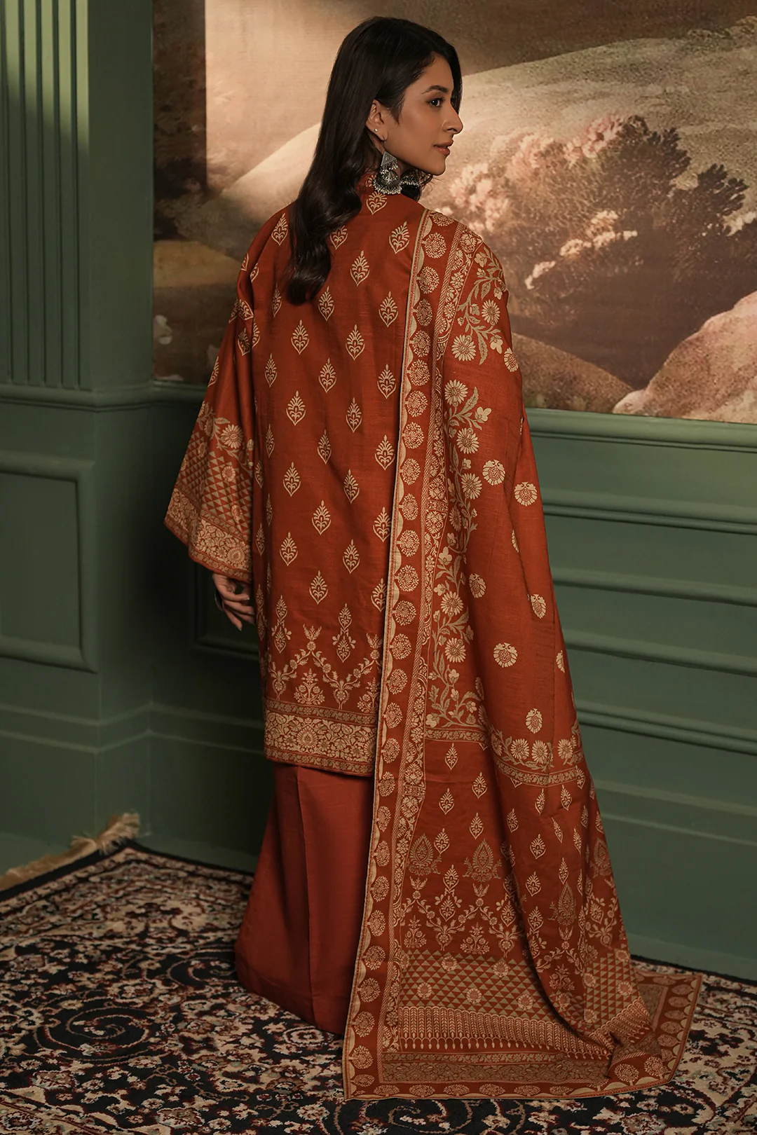 Shirt Shalwar Dupatta - 0442 - Image 4