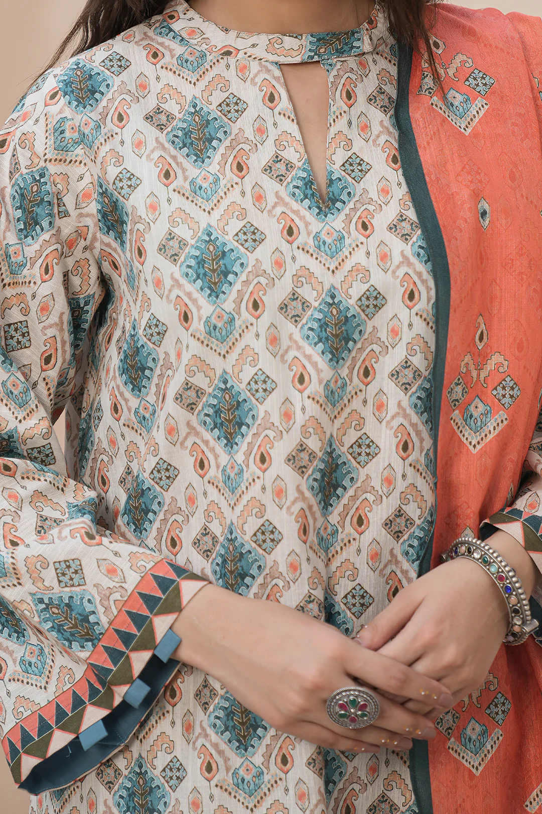 Shirt Shalwar Dupatta - 0443 - Image 4