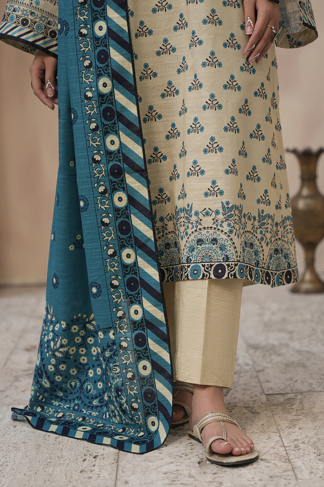 Shirt Shalwar Dupatta - 0445 - Image 3