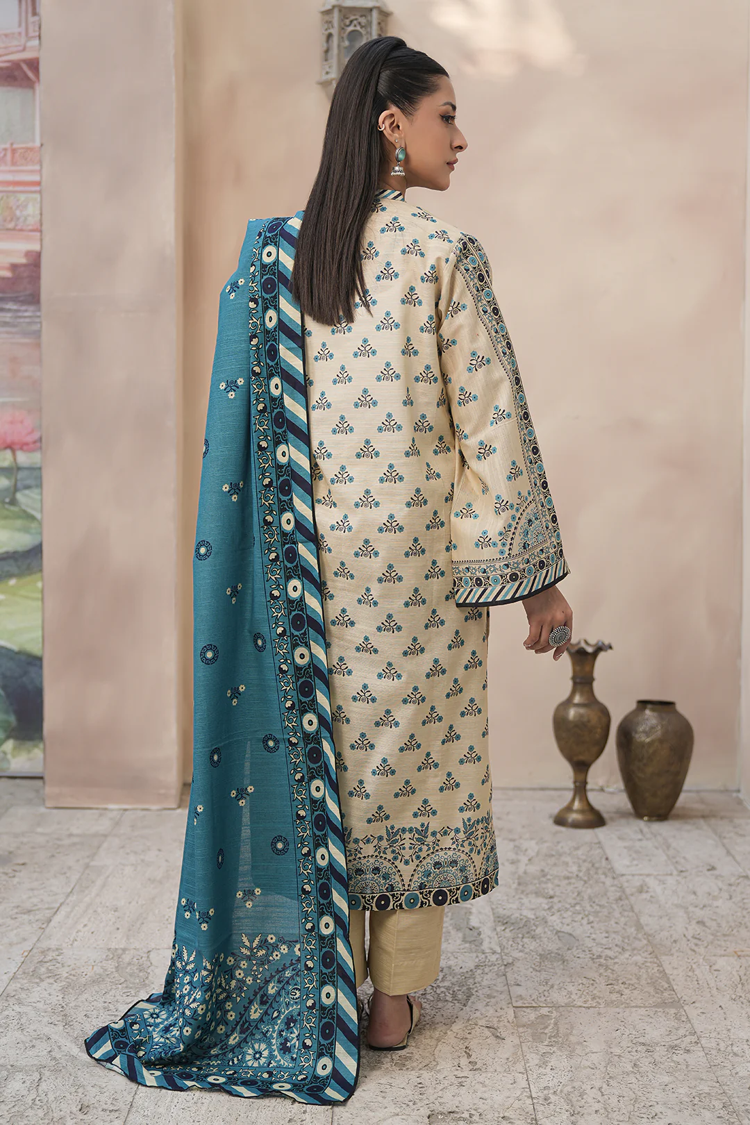 Shirt Shalwar Dupatta - 0445 - Image 5