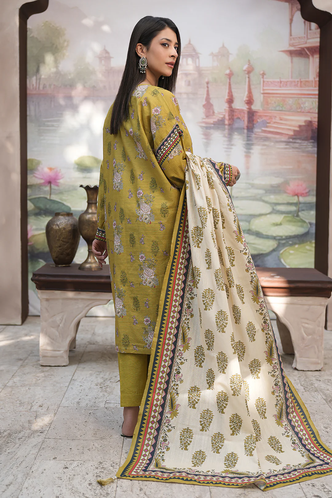 Shirt Shalwar Dupatta - 0446 - Image 5