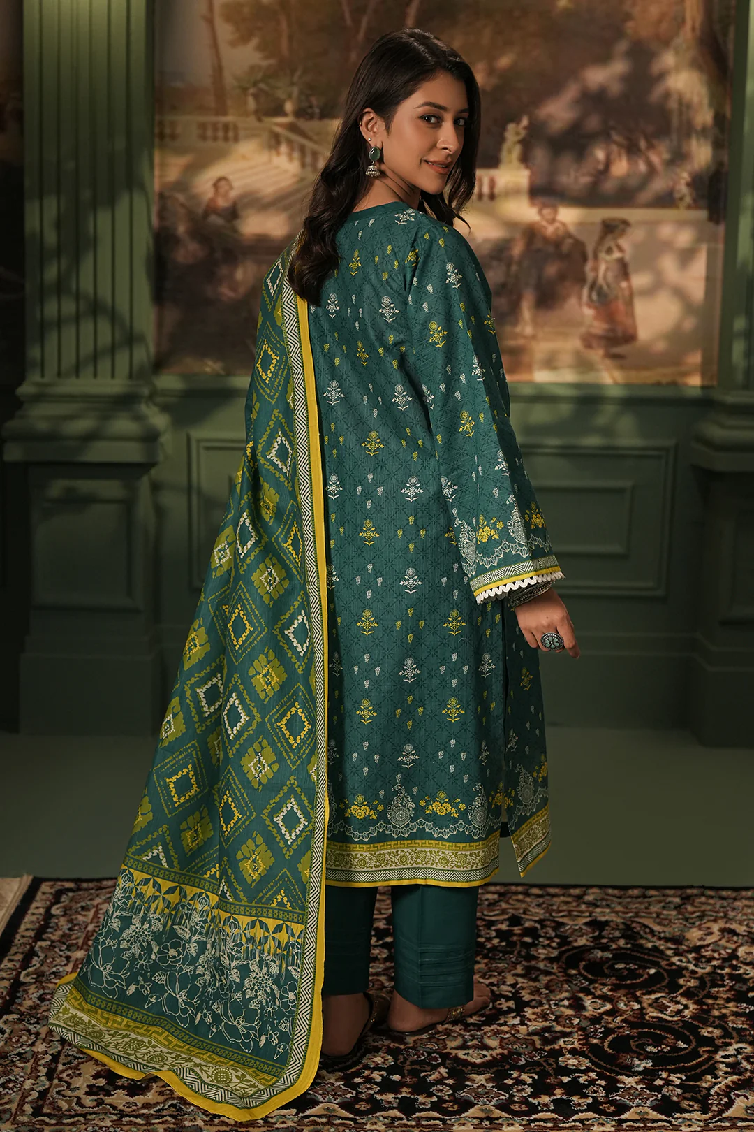 Shirt Shalwar Dupatta - 0448 - Image 4