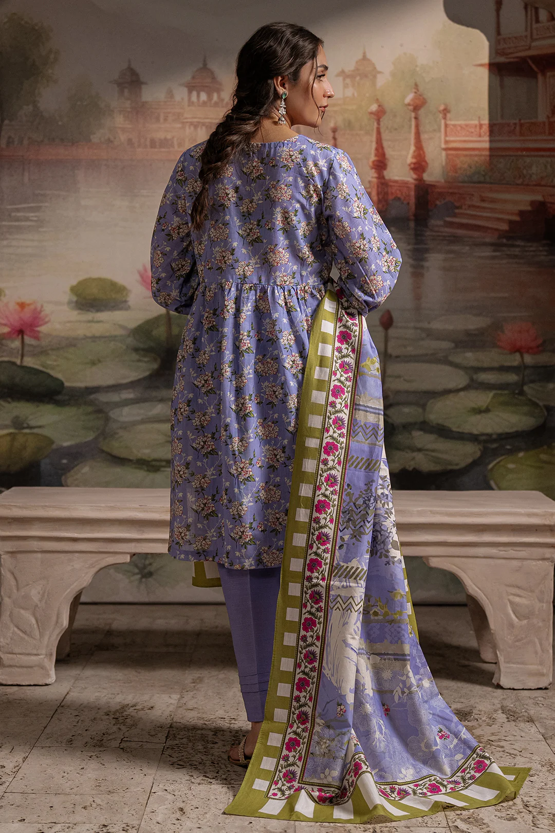 Shirt Shalwar Dupatta - 0451 - Image 5