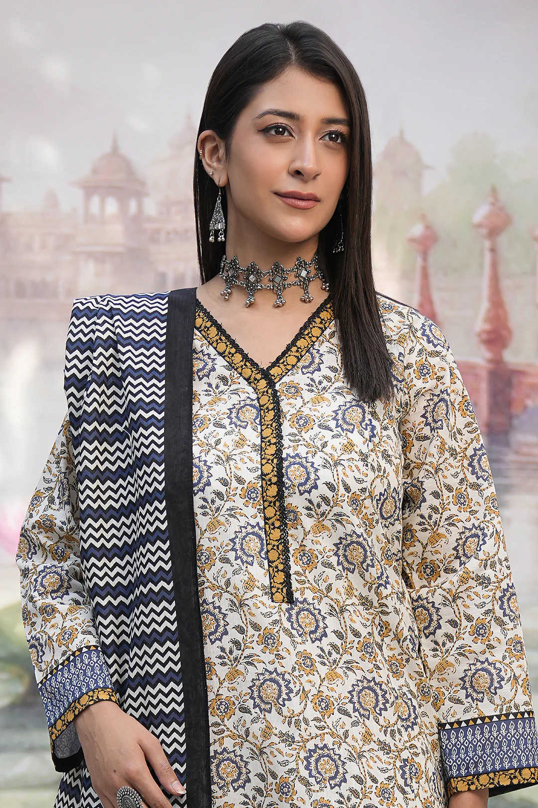 Shirt Shalwar Dupatta - 0452 - Image 2