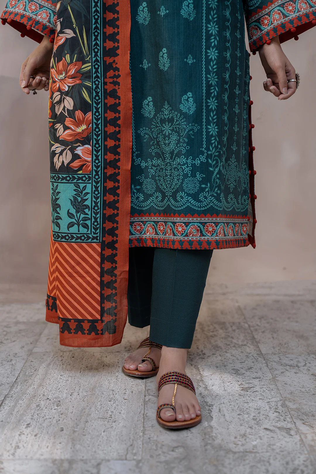 Shirt Shalwar Dupatta - 0454 - Image 3