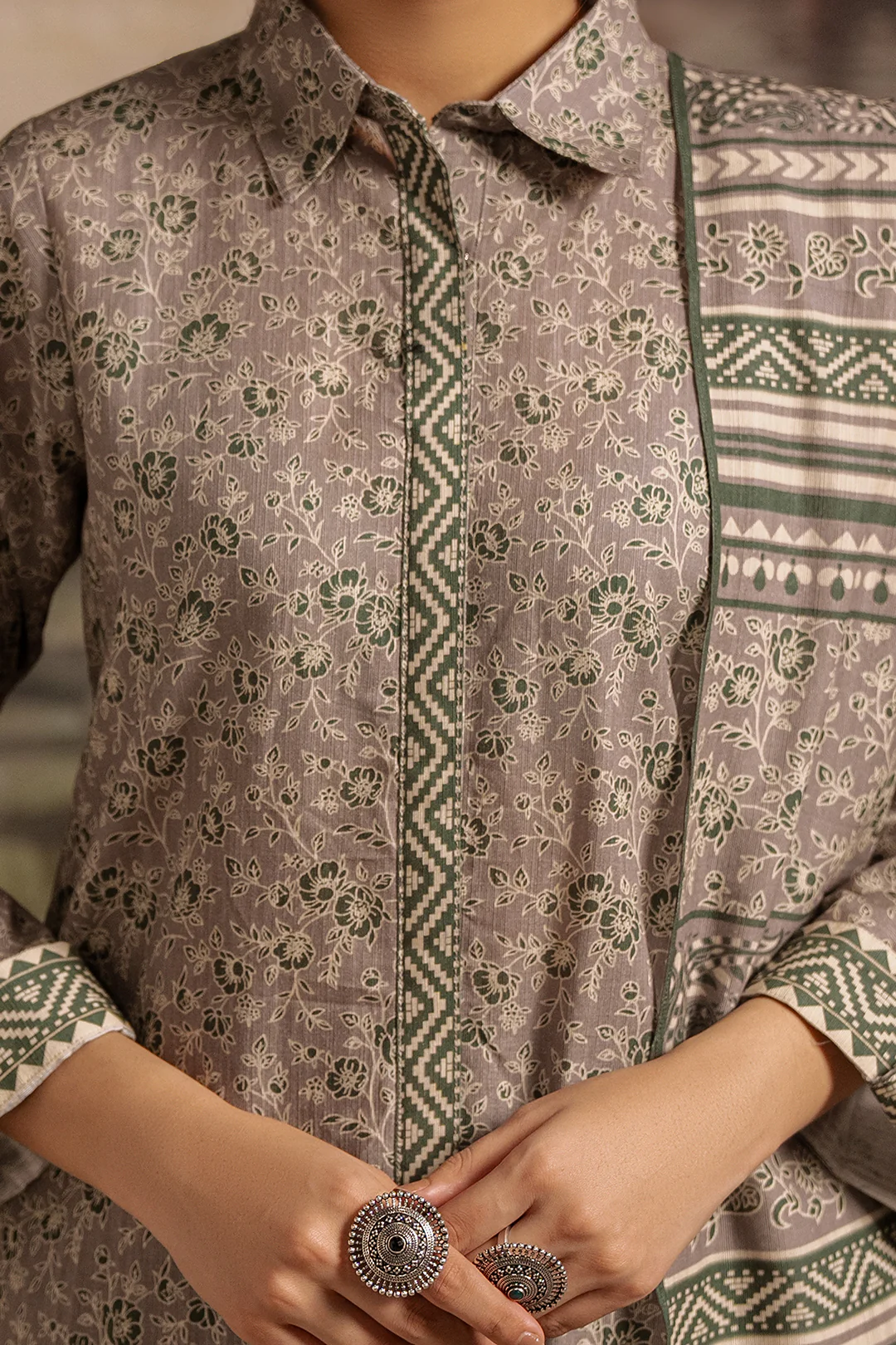 Shirt Shalwar Dupatta - 0457 - Image 4
