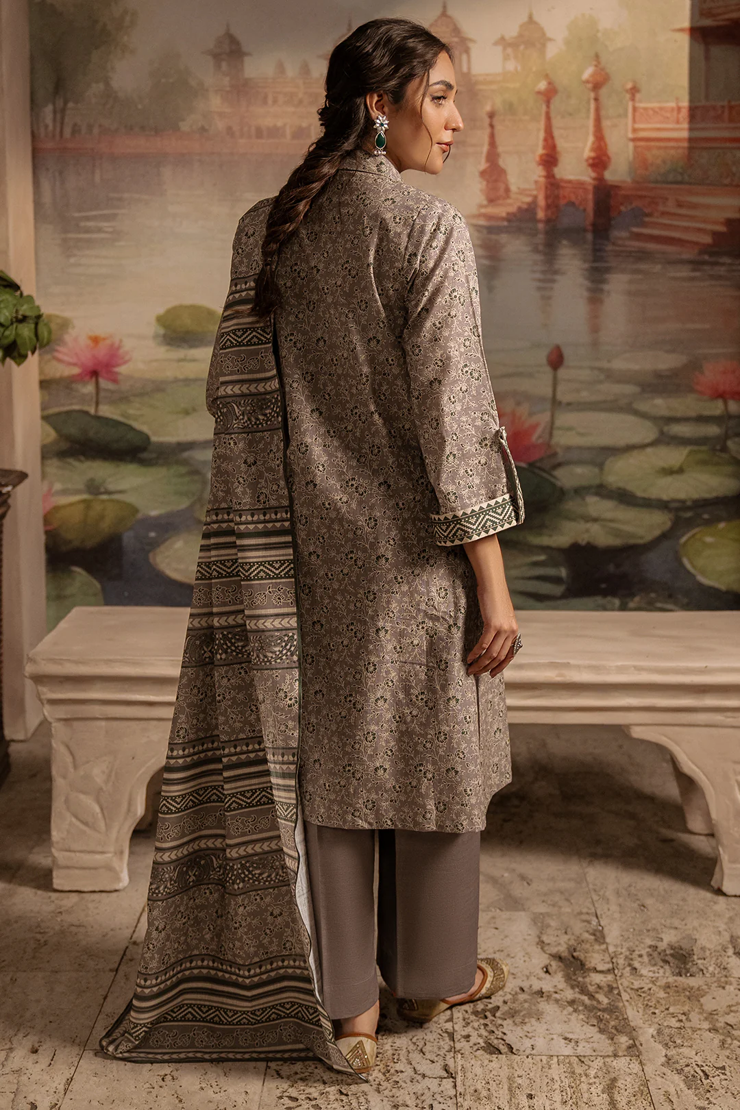 Shirt Shalwar Dupatta - 0457 - Image 5