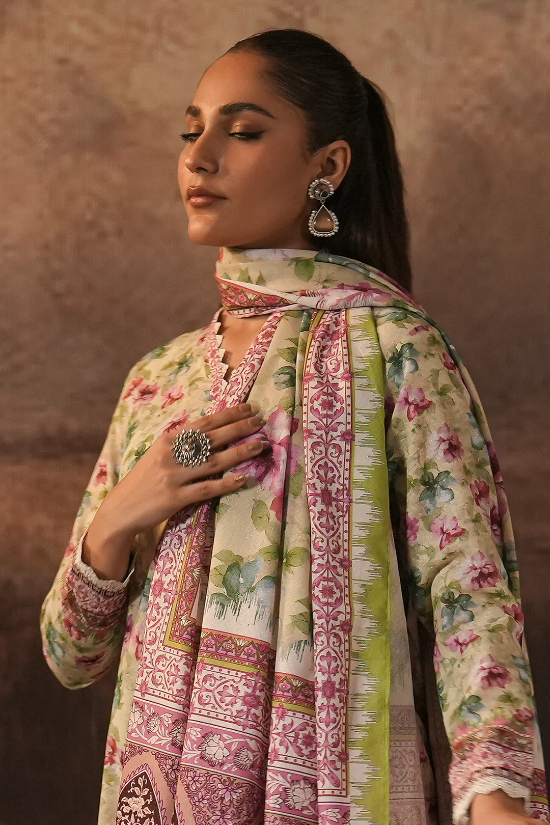 Shirt Shalwar Dupatta - 0458 - Image 2
