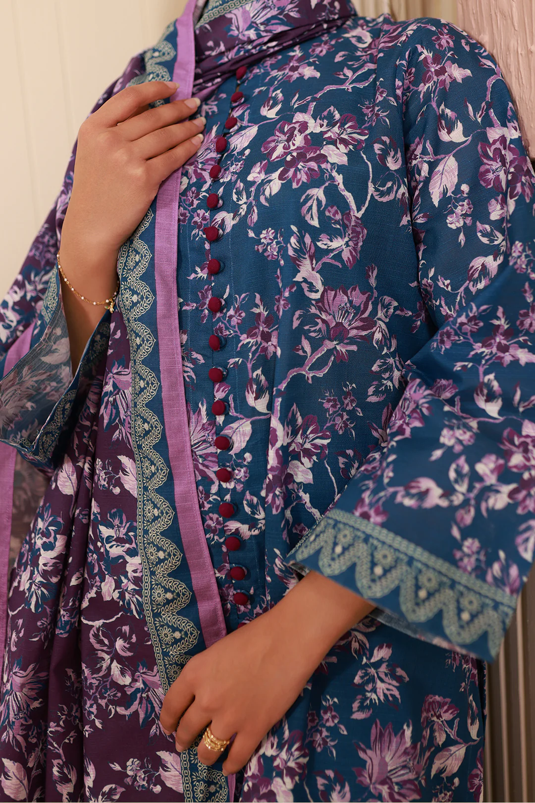 Shirt Shalwar Dupatta - 0507 - Image 4
