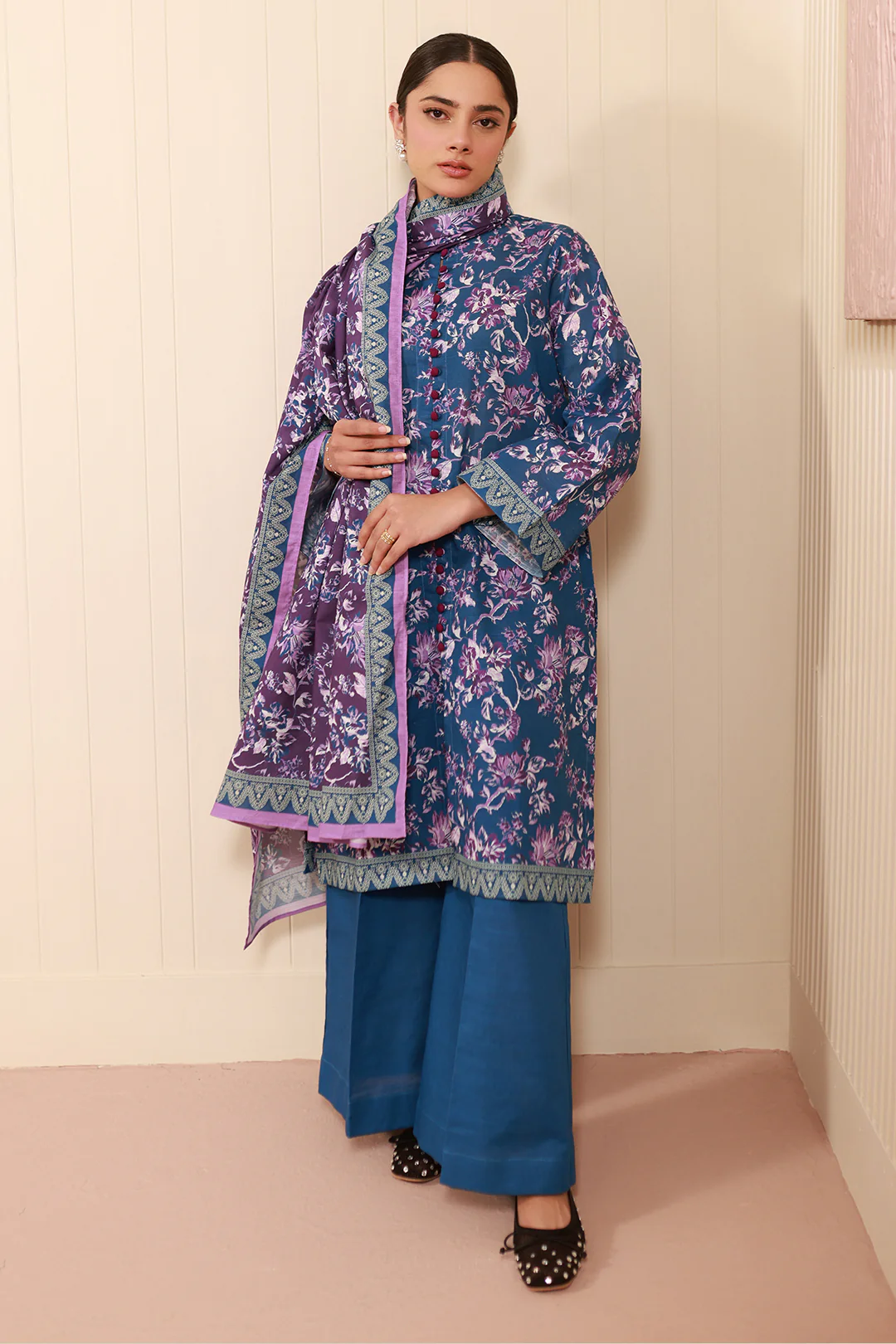 Shirt Shalwar Dupatta - 0507 - Image 7