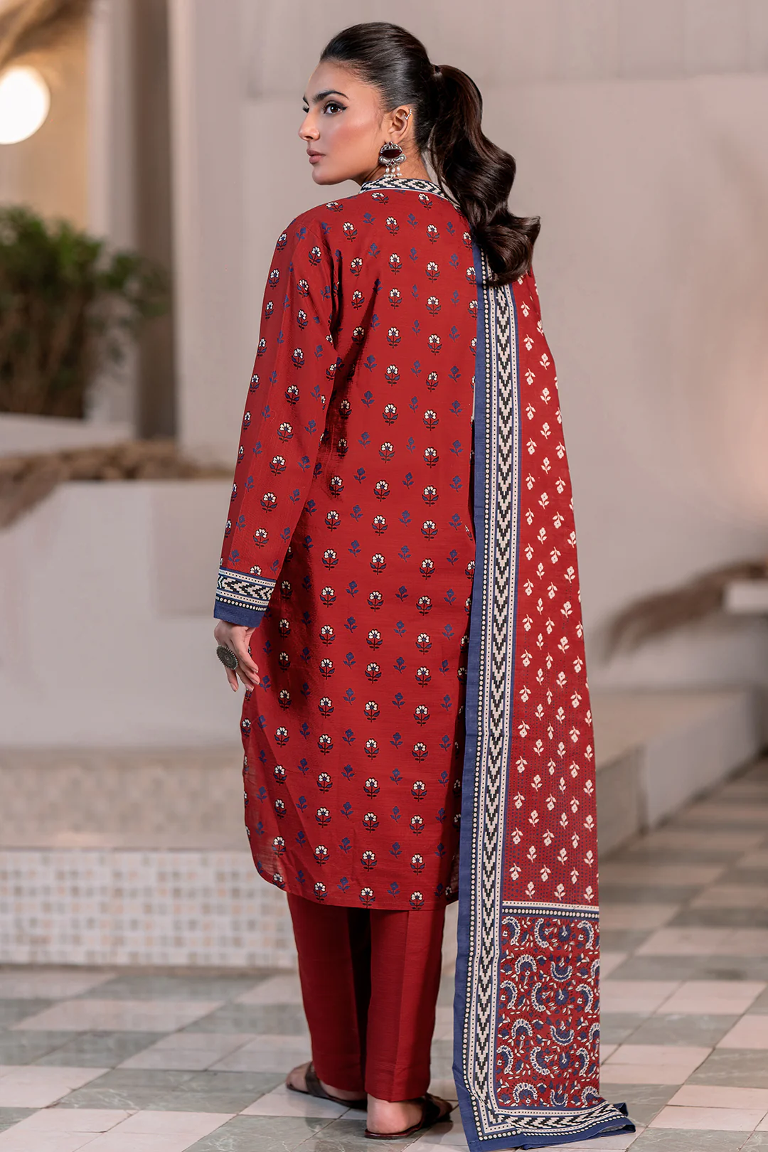 Shirt Shalwar Dupatta - 0514 - Image 2