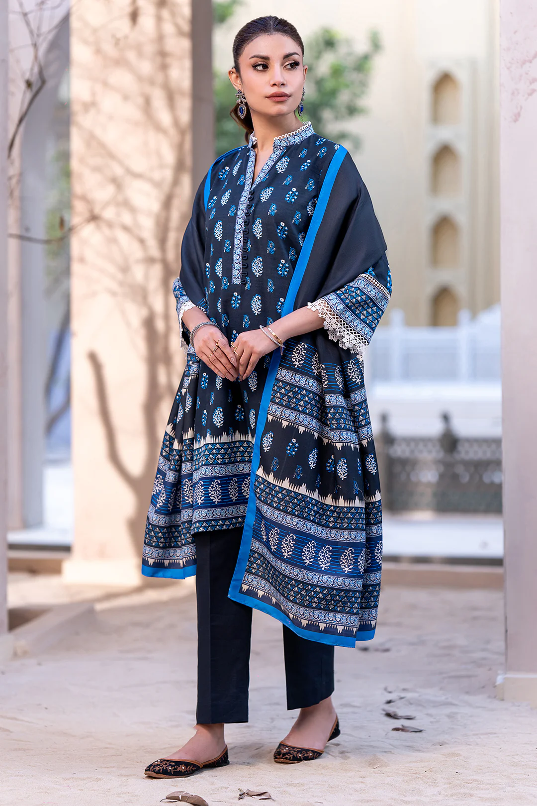 Shirt Shalwar Dupatta - 0519 - Image 3