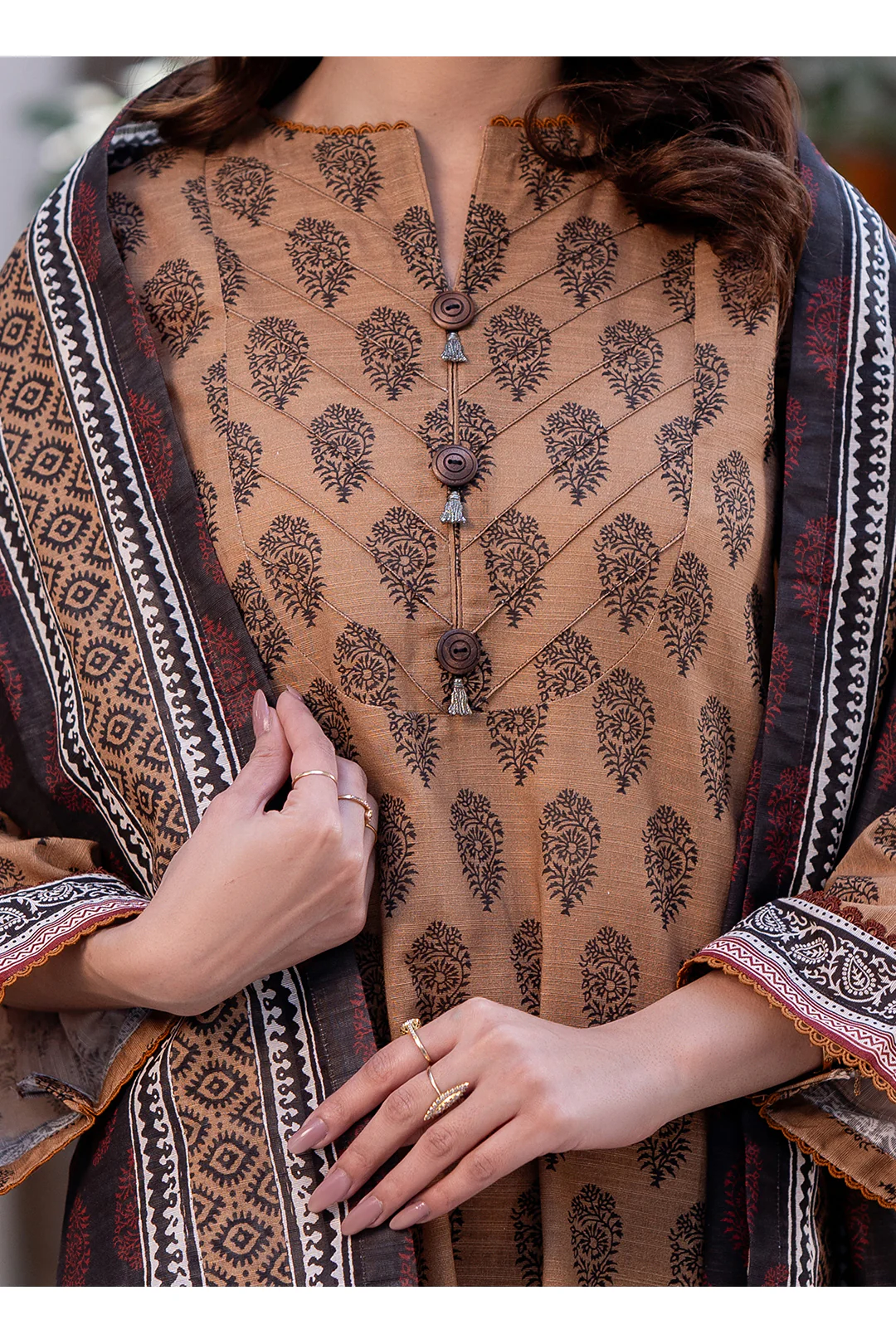 Shirt Shalwar Dupatta - 0521 - Image 4
