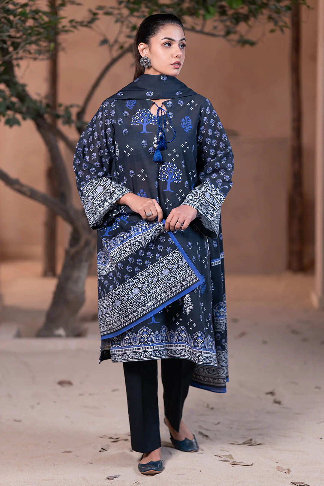 Shirt Shalwar Dupatta - 0530 - Image 3
