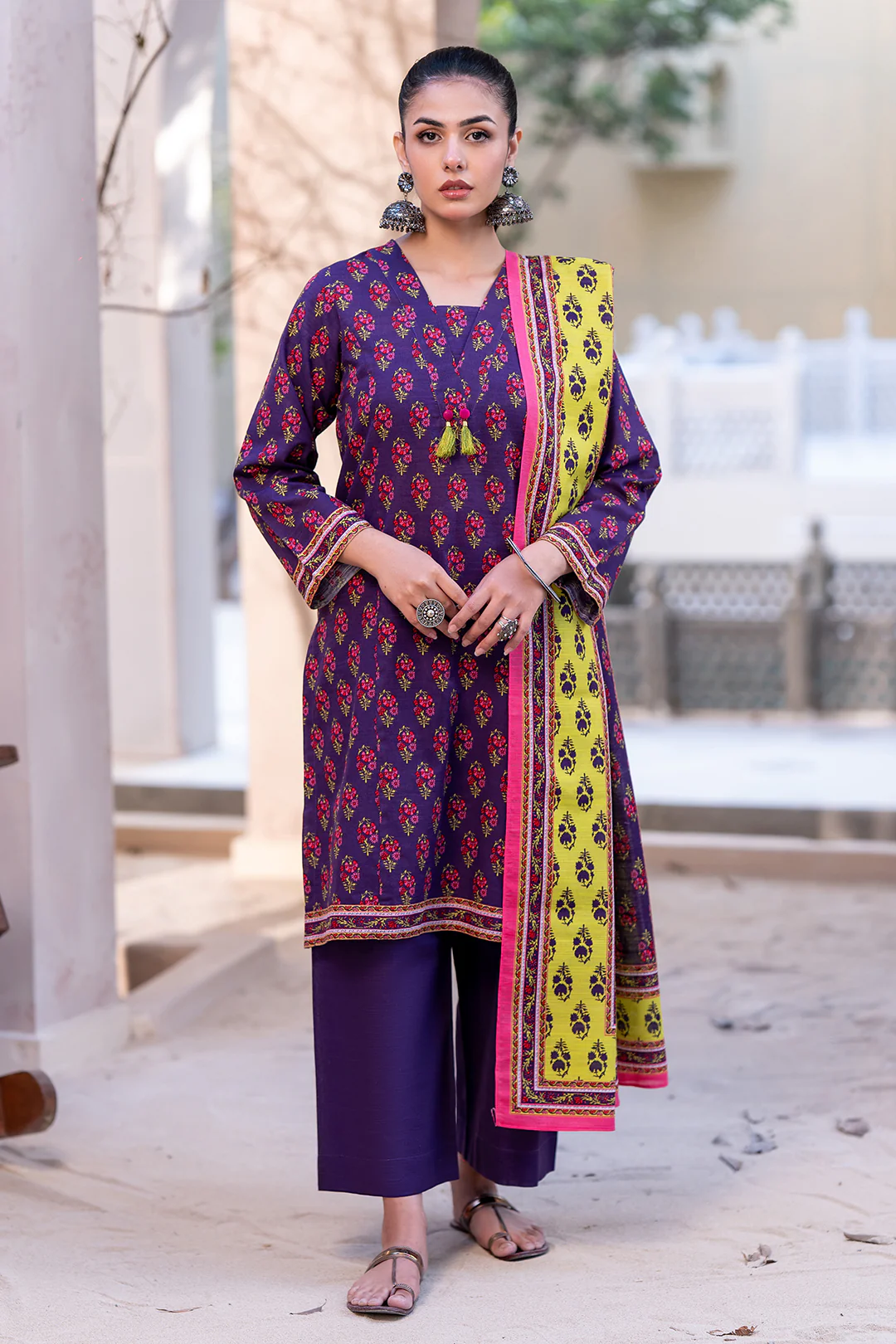 Shirt Shalwar Dupatta - 0561 - Image 3