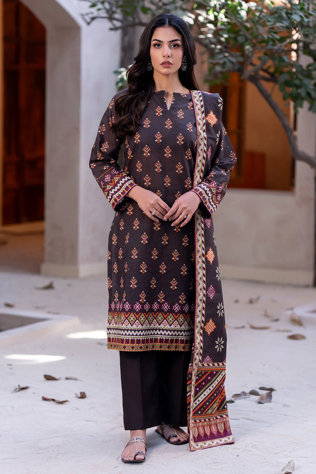 Shirt Shalwar Dupatta - 0562 - Image 4