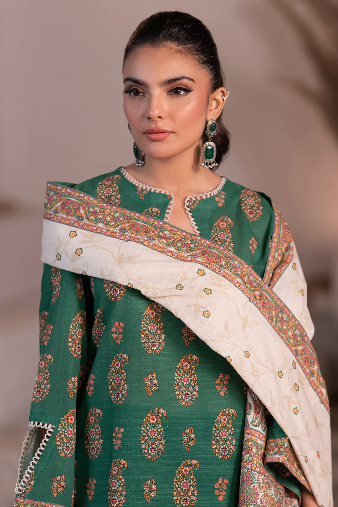 Shirt Shalwar Dupatta - 0566 - Image 2