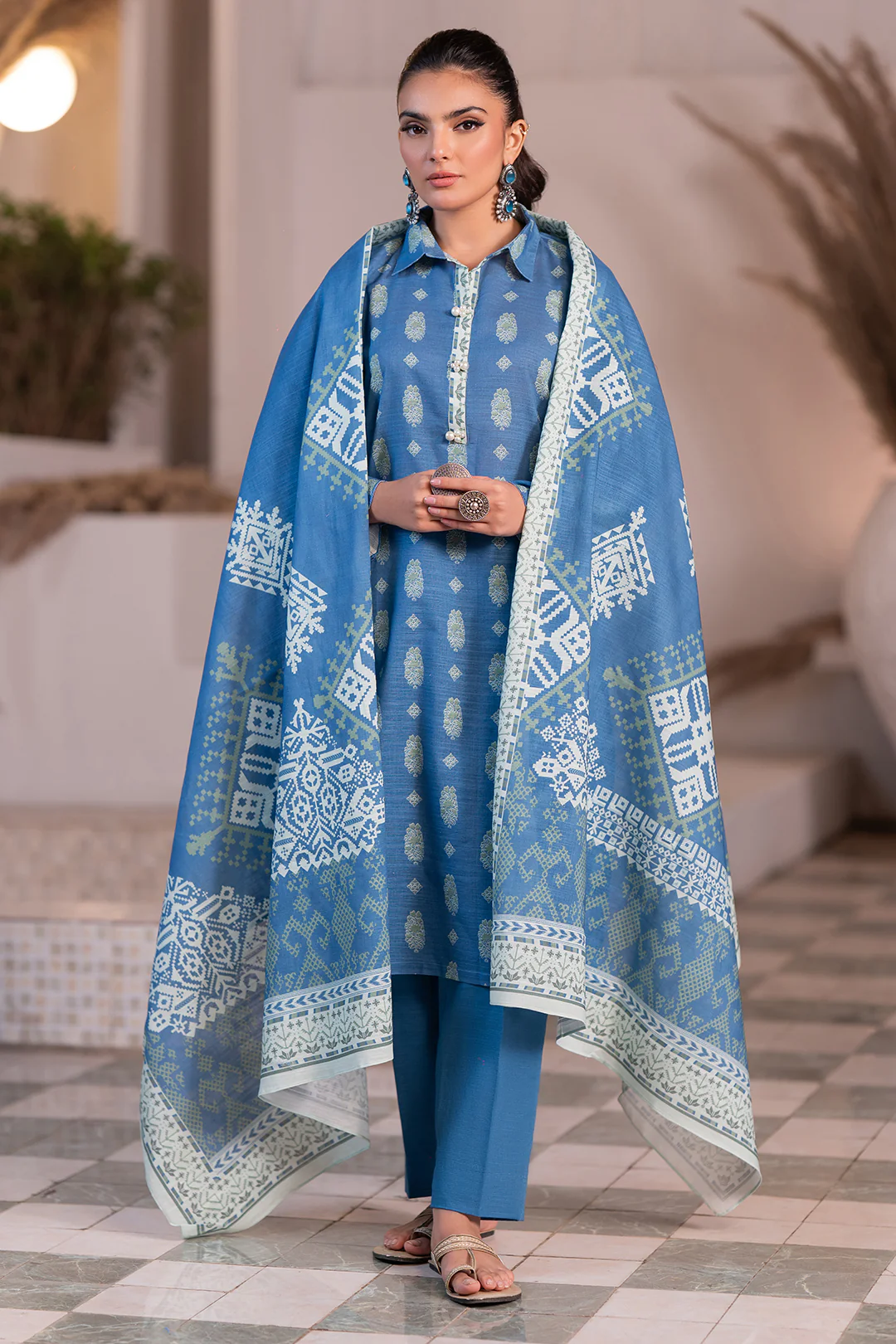 Shirt Shalwar Dupatta - 0567 - Image 3