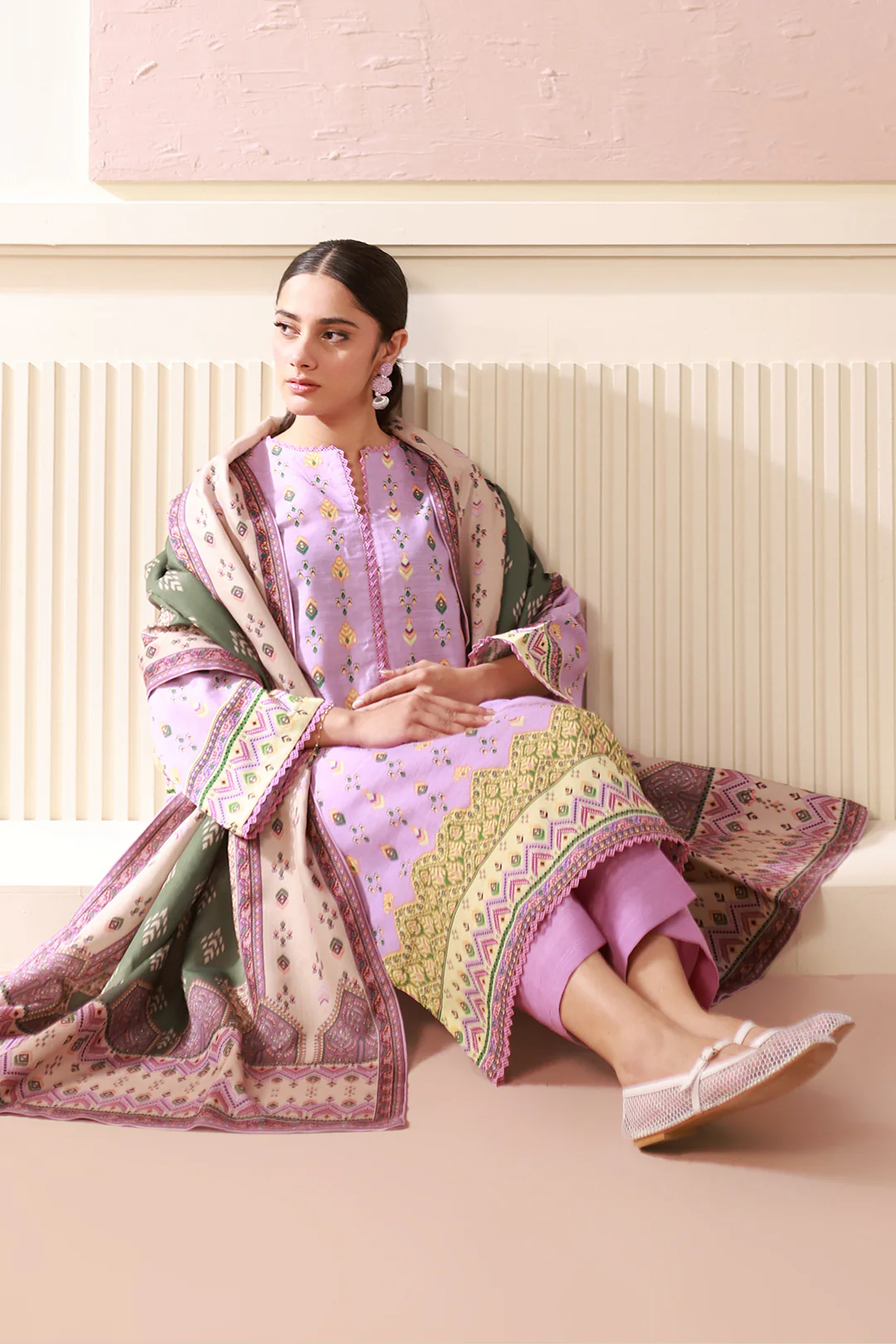 Shirt Shalwar Dupatta - 0573 - Image 3