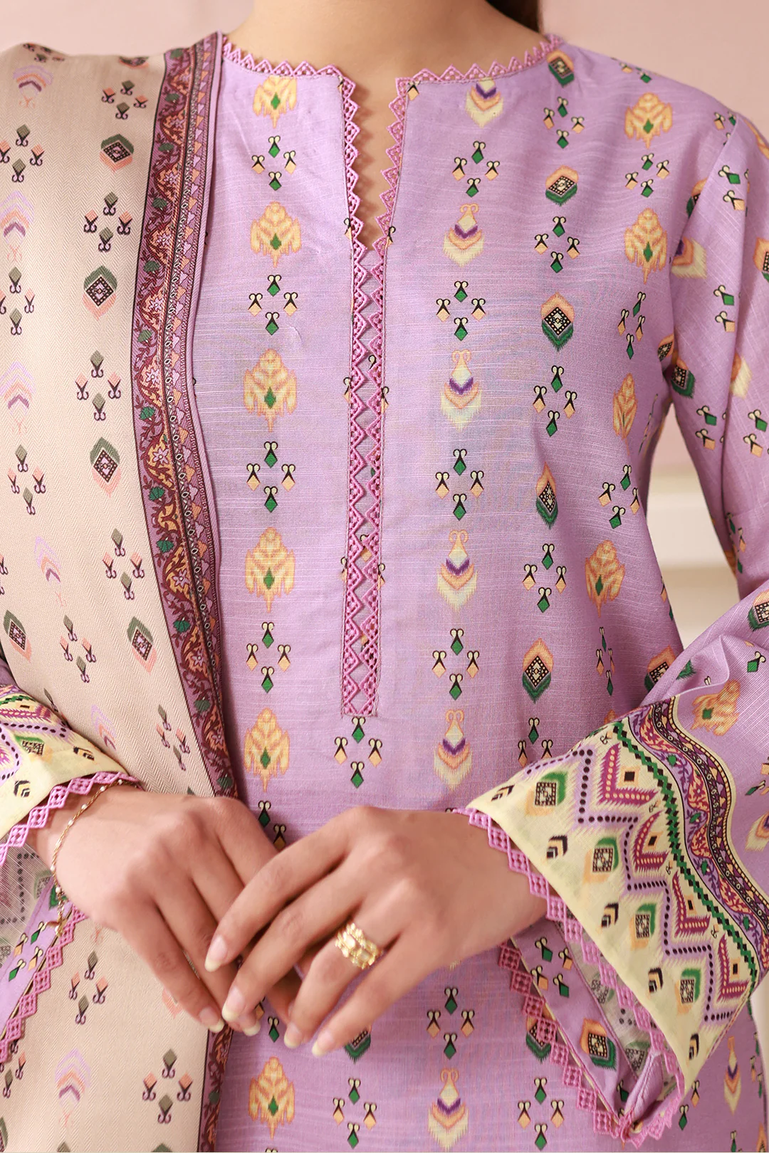 Shirt Shalwar Dupatta - 0573 - Image 4